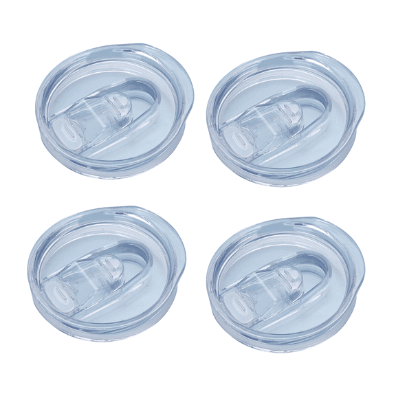 ACDANC4Pcs Lid - Leak-Proof Lid for Plastic Cups, Hydroflask Sealing Design, Transparent and Durable