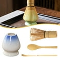 thumbnail image 1 of ACDANC 4Pcs Matcha Whisk Set,Ceramic Bowl Matcha Set,Smooth Finish Matcha Kit,Blue, 1 of 6