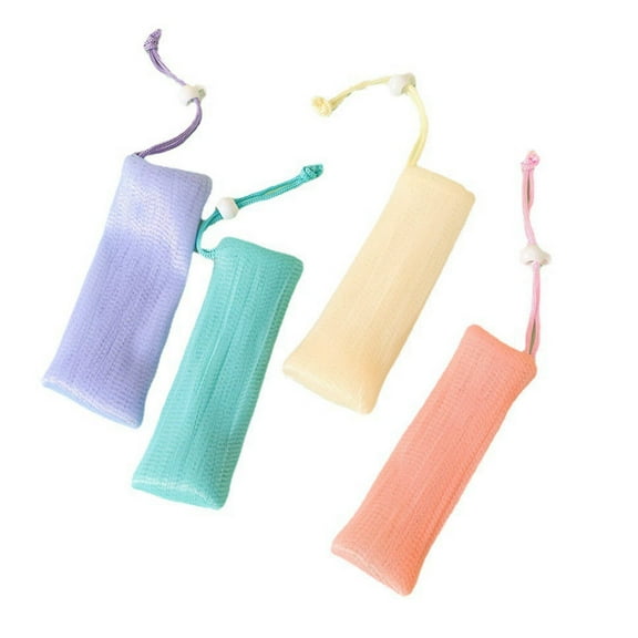 ACDANC 4Pcs Soap Bag,Bar Soap Pouch,Bar Soap Holder,Combo