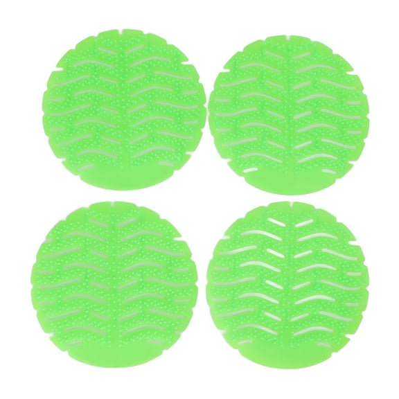ACDANC 4Pcs Urinal Screen Deodorizer Reduce Odor Prevent Splash Urinal Cake for Office Company Restaurant School