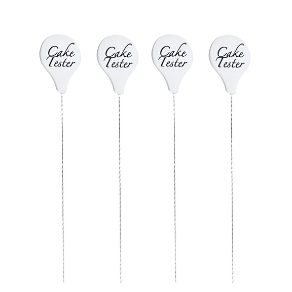 ACDANC 4pcs Stainless Steel Cake Tester Kitchen Reusable Cake Probes Bakery Supplies