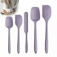 thumbnail image 1 of ACDANC 5 Pieces Silicone Spatula,Batter Folding Aid Kitchen Spatula,Cake Scraper Cooking Baking Nonstick Cookware Tool,Mix1, 1 of 7