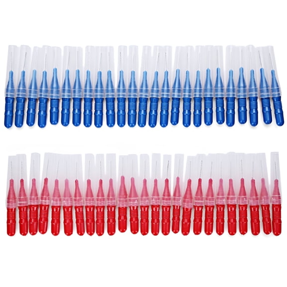 ACDANC 50 Pack Interdental Brush Toothpick for Hygienicing Oral Tooth Remove Tartar Teeth
