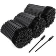 thumbnail image 1 of ACDANC 500 Pieces Disposable Mascara Wands Eyelash Brush Brow Brushes Applicators Lash Spoolies for Eyelash Extension - Black, 1 of 7