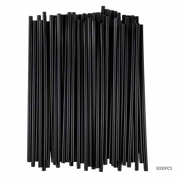 ACDANC 5000 Ct Coffee Stirrer Straws Bar 7" Sipper Cocktail Tea Sip Drink Mixer Bulk for Cafes,Parties and Beverage Service