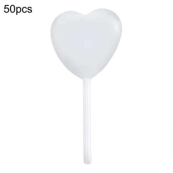 ACDANC 50Pcs 4ml Liquid Dropper Pasteur Pipettes-Clear Translucent Infuser-Rectangular,Heart and Round-Shaped-for Cakes,Cupcakes,Strawberry,Chocolates-Easy Squeeze