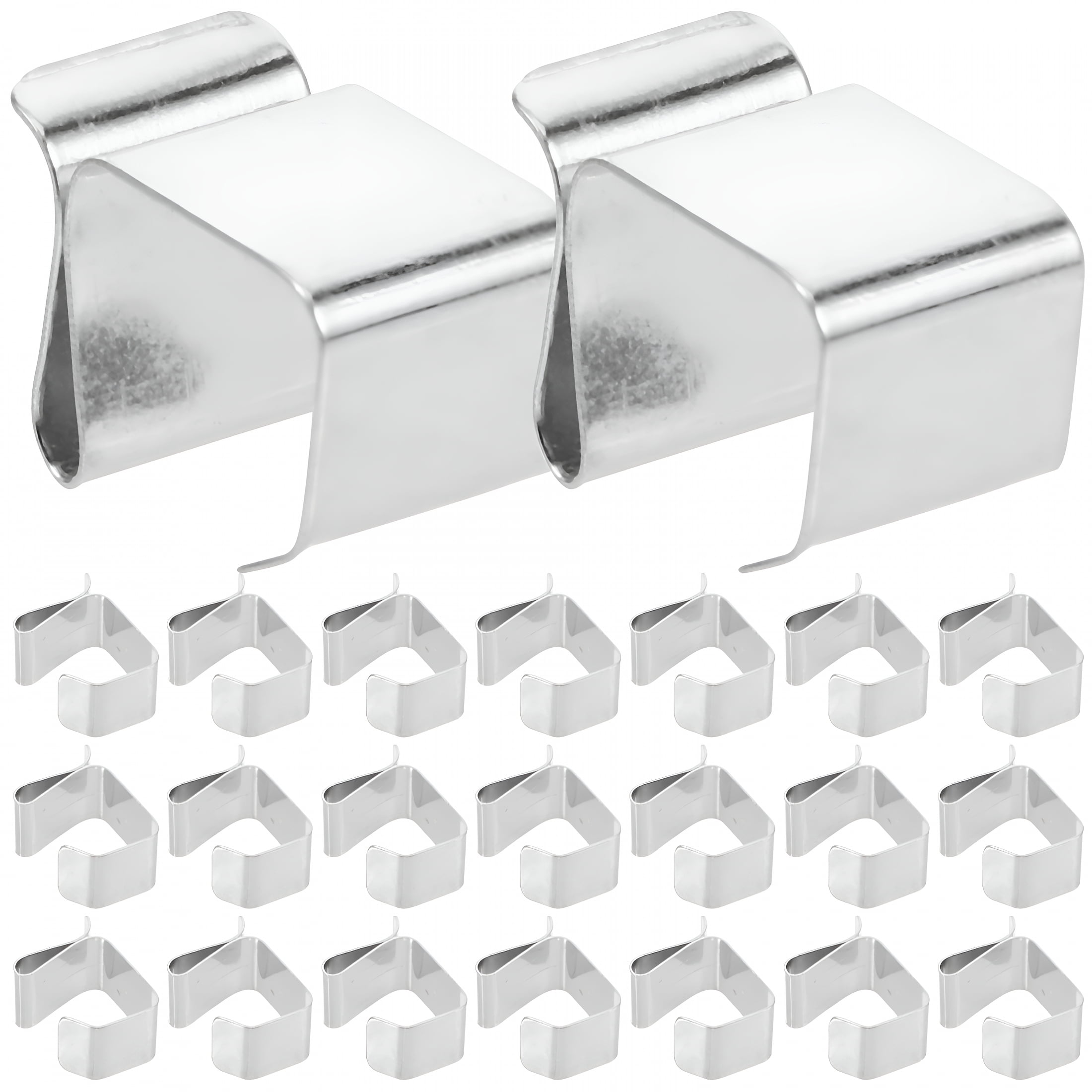 String Light Metal Clips ACDANC 50Pcs Metal String Light Clips for Outdoor Use Silver Strong ...