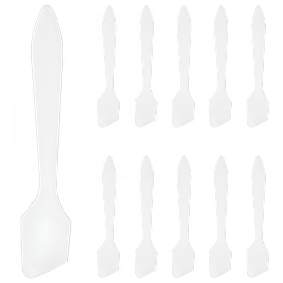 ACDANC 50pcs Cosmetic Dispensers Face Cream Applicator Mask Applying Sticks Skin Care Cream Spoons DIY Makeup Tools