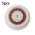 thumbnail image 1 of ACDANC 5Pcs Face Brush,Sensitive Skin Facial Brush Heads for Clarisonic,Soft Brush Face Scrubber,Brightening Cleanser, 1 of 4