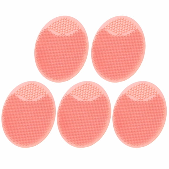 RAGUPEL 5Pcs Silicone Face Scrubber,Gentle Cleansing Face Exfoliator Scrubber,Enhances Comfort Face Scrubber