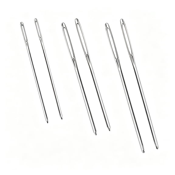 ACDANC 6 Count Steel Chenille Needles, Size 18/22 Stainless Steel Hand Sewing
