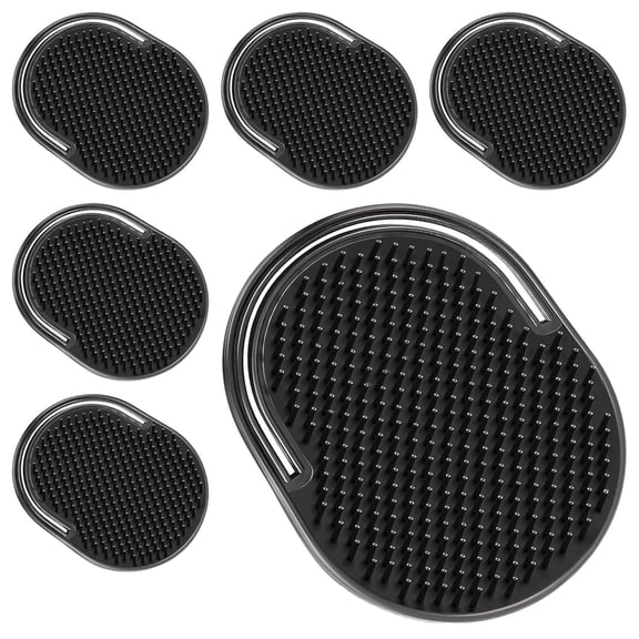 ACDANC 6 Pcs Palm Combs for Men,Massager Hair Brush Comb,Shower Comb,Portable Combs for Men Pocket Brush