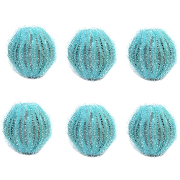 ACDANC 6Pc Hair Lint Fluff Grabbing Laundry Washing Machine Cleaning Balls