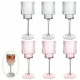 thumbnail image 1 of ACDANC 6Pcs Cocktail Glasses 12 oz Fine Optical Purity Acrylic Margarita Glass Champagne Flutes for Family Bar Party Night Events Mix1, 1 of 7