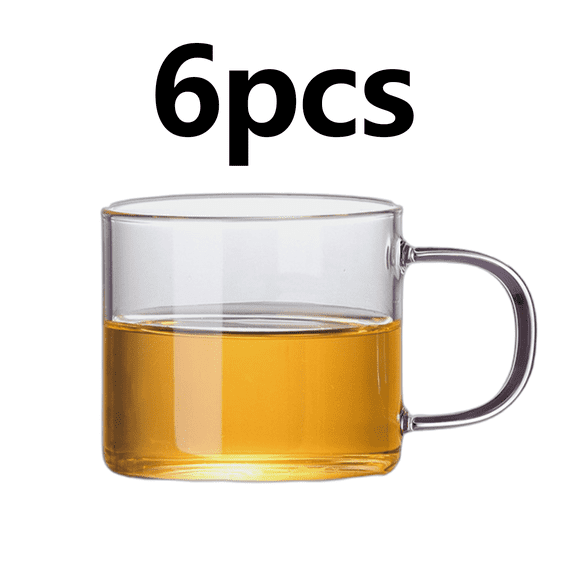 ACDANC 6Pcs Espresso Cups Latte Cups Espresso Mug,Style6