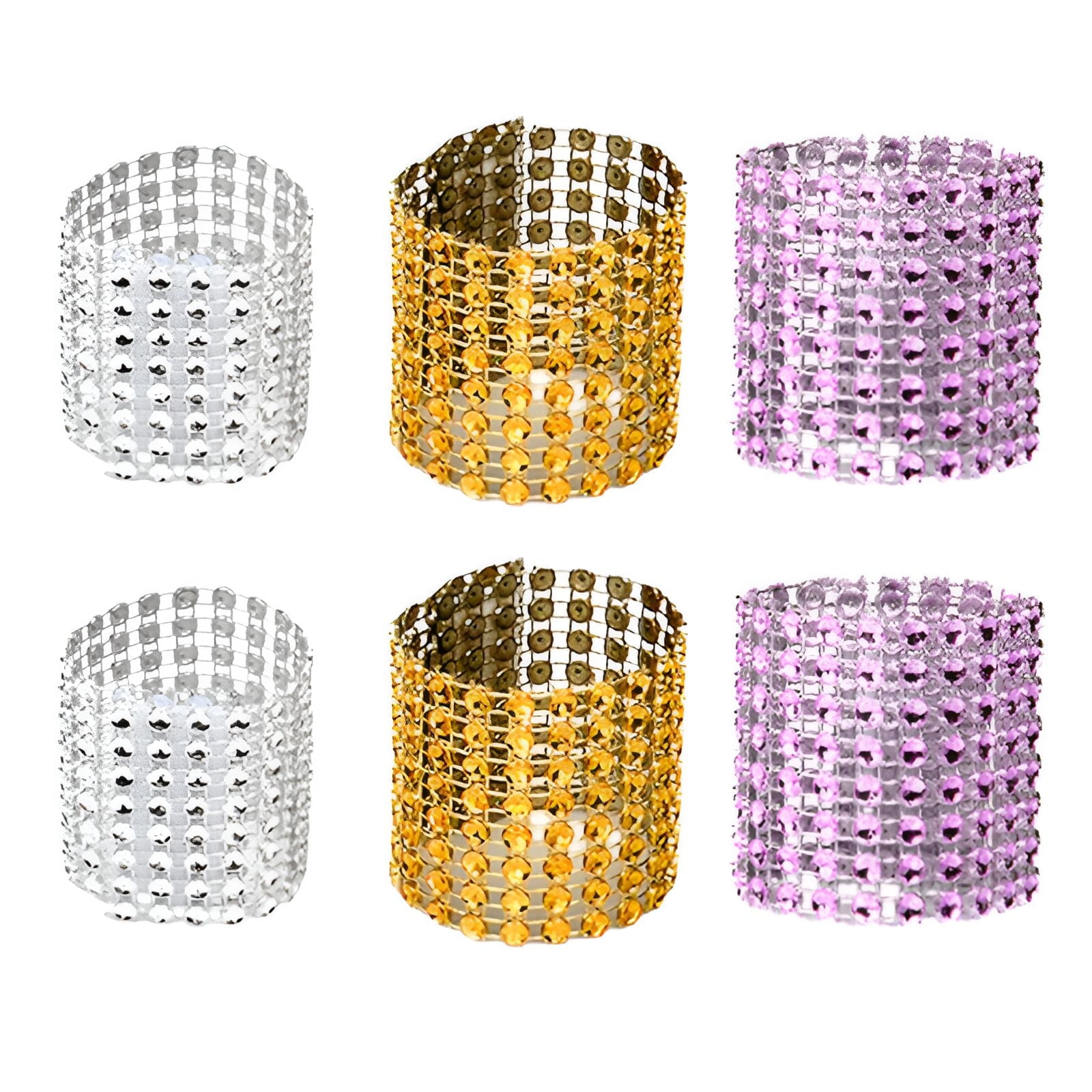 ACDANC 6Pcs Napkin Rings,Dreamy Scenes Serviette Rings,Hotel Table ...