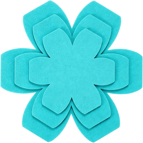 ACDANC 6Pcs Pot Protectors for Stacking 3 Sizes Felt Pan Dividers | Teal Pot Separators for Stackings and Protecting Your Cookware,3 Sizes Felt Pan Protectors for Stacking(6" 8" 10")