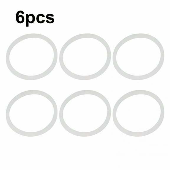 ACDANC 6Pcs Water Bottle Gasket Silicone Lid Seal O Ring Bottle Lid Rubber Seal Replacement