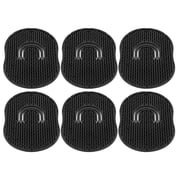 ACDANC 6pcs Pocket Palm Combs Portable Lightweight Handheld Massager Hair Brush Comb for Men