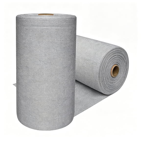 ACDANC 75 Pack Microfiber Cleaning Cloth Roll,Reusable Tear Away Towels,Washable Ultra Absorbent Cleaning Rags for House,Car,Glass,Garage,Kitchen Or Shop (Grey)