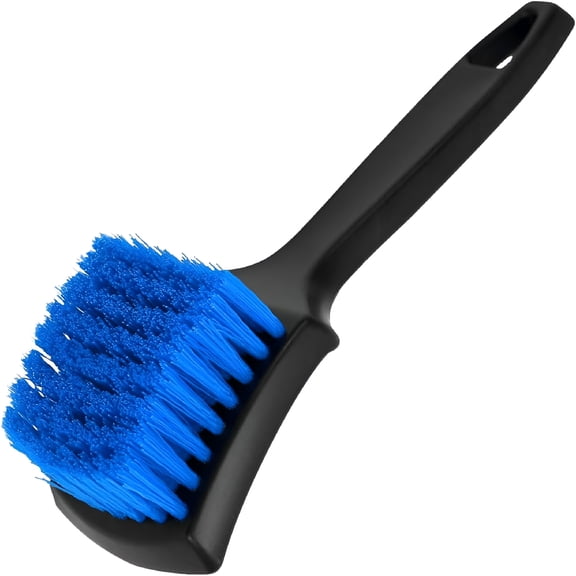 ACDANC 8.32.5 Inch Carpet Cleaning Brush,Scrub Brush for Floor Mats,Car Wheel Hub Cleaning Brush for Car Interior and Home,Car Wash Brush Automotive Tire Brush with Soft Bristle Short Handle