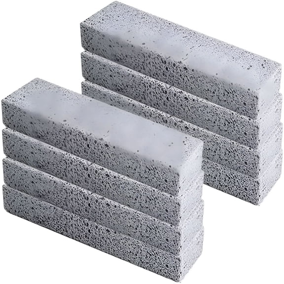ACDANC 8Pack Pumice Stone for Toilet Cleaning Bowl Stick,Pumice Stick Cleaner for Removing Toilet Bowl Ring,Bath,Household,Kitchen,Spa,Pool,Grill,Household Cleaning