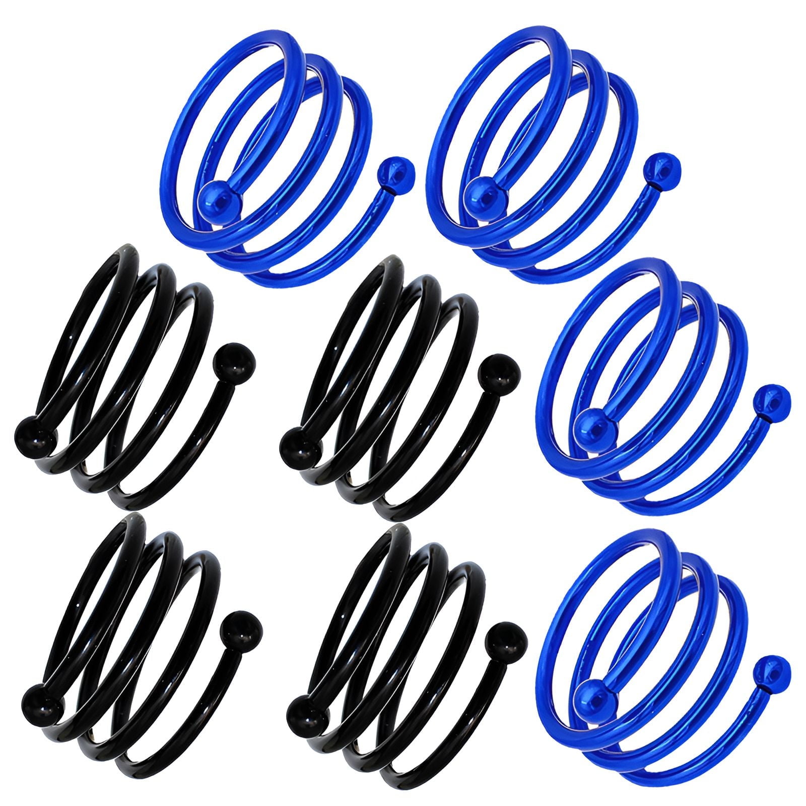 ACDANC 8Pcs Napkin Rings,Multiple Colors Serviette Rings,Table ...