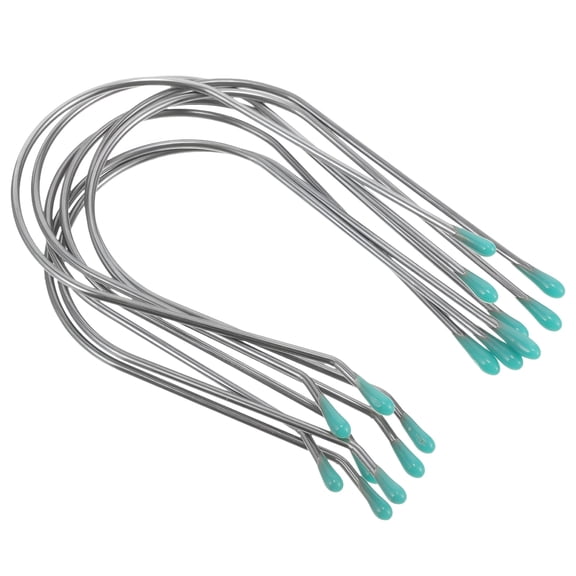 ACDANC 8pcs Electric Heating Curling Clips Roller Replacement Clips Fixed Clips U-shaped Hair Curler Hot Roller Clips