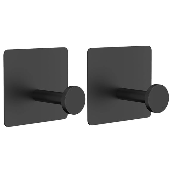 ACDANC ACDANC Towel Hooks,Stylish Functional Towel Racks for Bathroom,Space-Saving Hand Towel Holder,Black