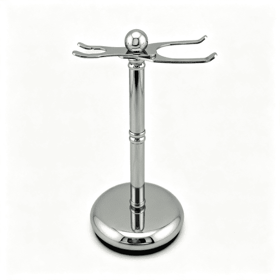 ACDANC , the Adjust-O-Stand, Adjustable Safety Razor & Shave Brush Stand, Simple to Customize to Fit Any Size Shave Brush - Patent Pending Razor Stand