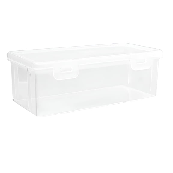 ACDANC Airtight Flour Storage Container, Stackable Plastic Pantry Organizer for Pasta & Dog Food, Dishwasher Safe Bin