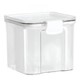 thumbnail image 1 of ACDANC Airtight Flour Sugar Storage Container Stackable Food Containers with Lids,Clear, 1 of 8