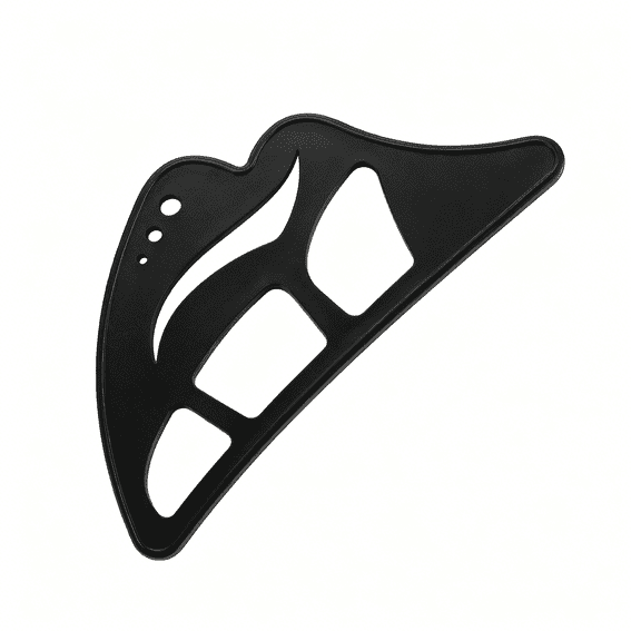 ACDANC All-In-One Silicone Makeup Stencil Tool, Black, Eyeliner Guide, Eyeshadow Aid, Mascara Shield, Lip Contouring
