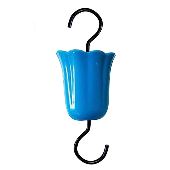 ACDANC Ant Moat for Hummingbird Feeder Red Umbrella Ant Guard Large Capacity Plastic Hanging Ant Deterrent for Garden Decor Sturdy Blue