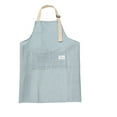 thumbnail image 1 of ACDANC Apron,Premium Cotton Linen Blend Aprons for Cooking,Adjustable Shoulder Straps Aprons for Women with Pockets,Style15, 1 of 4