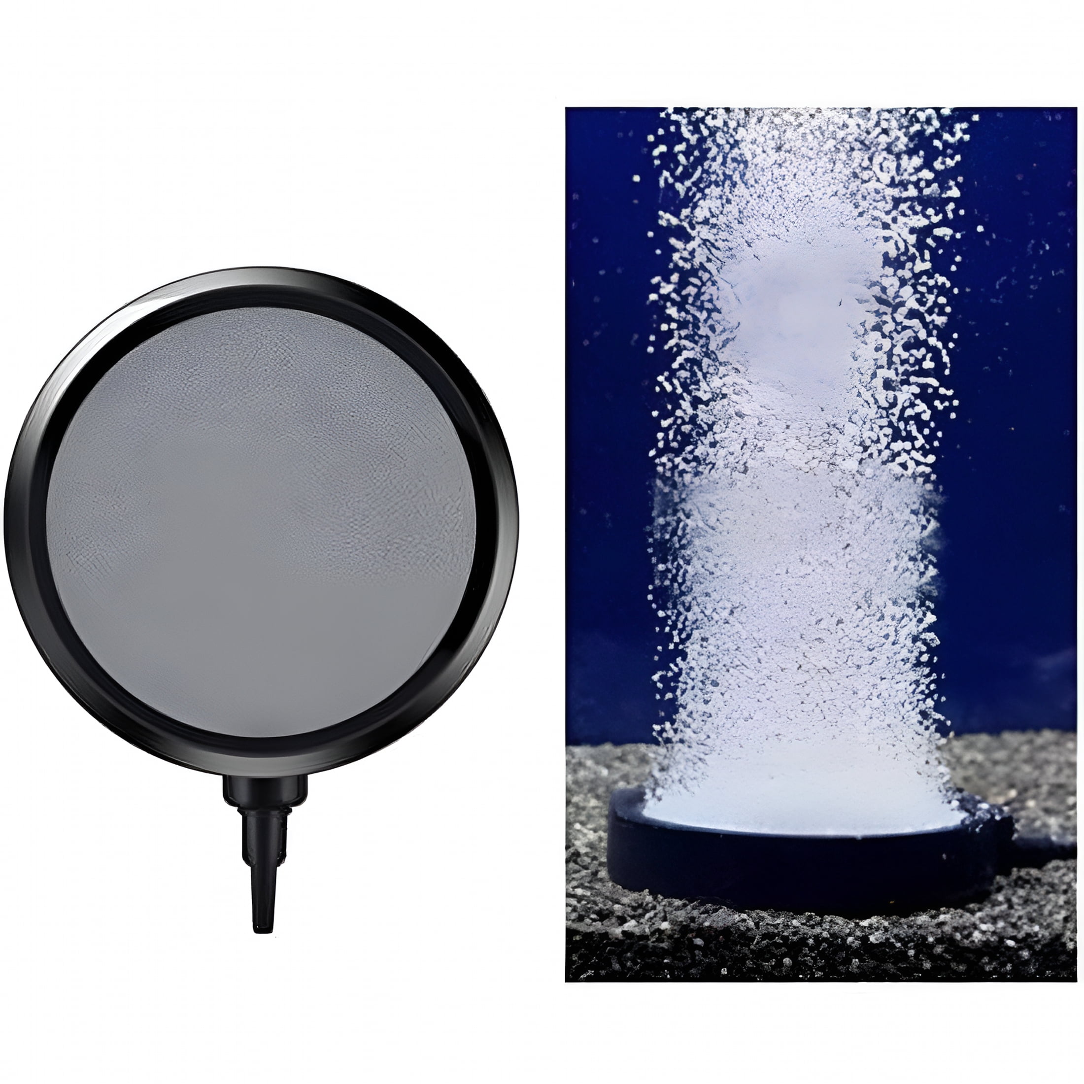 ACDANC Aquarium Air Stone Disc, Fine Bubbles Enhancer For Healthy Fish ...