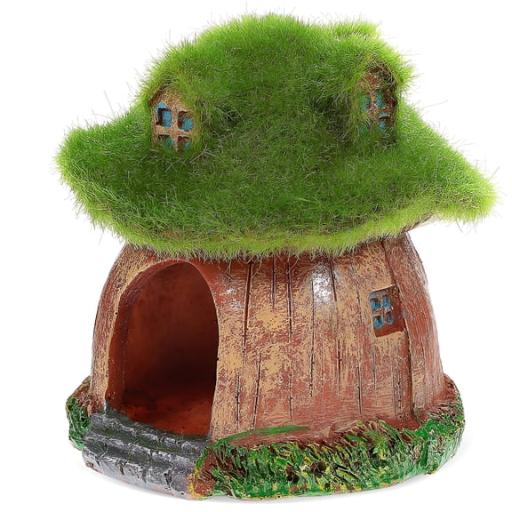 ACDANC Aquarium Decorations Cave Fish Tank Accessories Rock Decor for Shrimp Cichlid Hiding Breeding Small Fish Bowl Hide Decoration Betta Toys Hideout Stones House