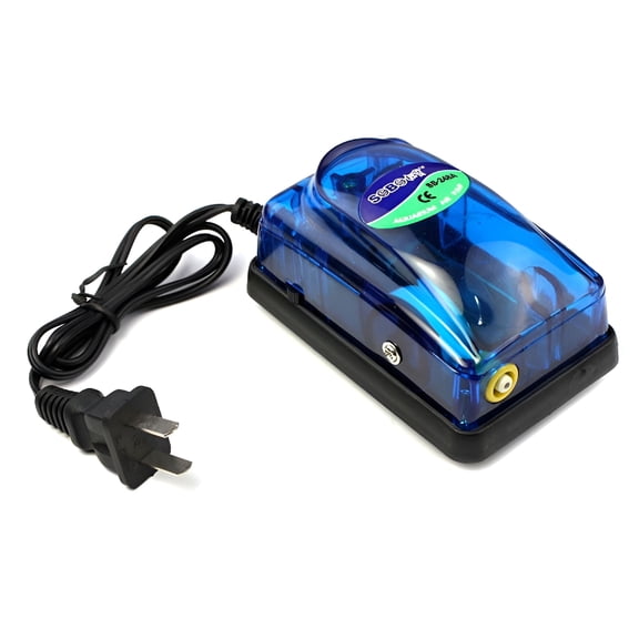 ACDANC Aquarium Fish Tank Ultra-Quiet Oxygen Pump, Super Silent Air Home Aquarium Oxygen 3W Fish Aquarium Accessories