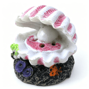 ACDANC Aquarium Volcano Ornament with Air Stone Bubbler, Resin Fish Tank Decor Bubble Maker for Water Oxygenation