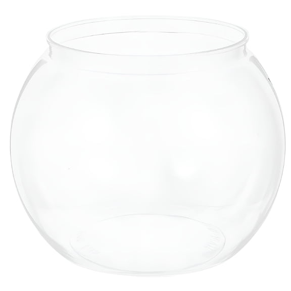 ACDANC Aquariums Tanks Fish Bowl Transparent Round Fish Tank Desktop Small Aquarium Clear Goldfish Tank, 5.51"X5.51"X4.53"