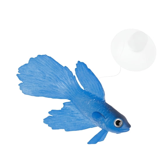 ACDANC Artificial Silicone Betta for Aquarium Moving Floating Lifelike Small Fish