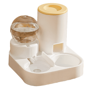 ACDANC Automatic Cat Feeder,Efficient Cat Water Dispenser,Innovative Pet Water Dispenser,White
