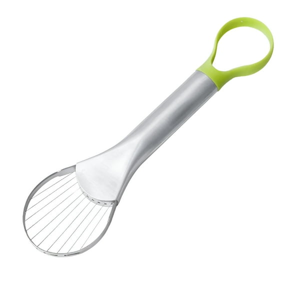ACDANC Avocado Slicer,Cutter,Multifunctional Kitchen 1 In Tool 2 Scoop Peeler Kitchen,Dining&Bar Silver