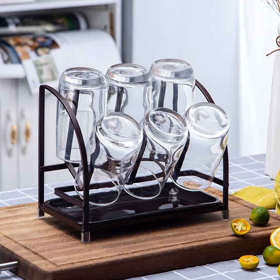 ACDANC Baby Bottle Drying Rack, Vertical Bottle Dryer Rack Holder, Space Saving Standing Drying Rack for Bottles and Pump Part Cleaning