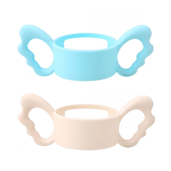 ACDANC Baby Bottle Handles - Silicone Bottle Handles for Wide-Neck Bottles for Baby Gripping