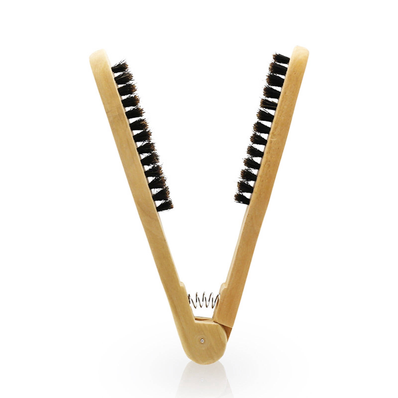 ACDANC Baby Comb Wide Tooth Curved Hook Design Boar Bristle Hair Brush ...