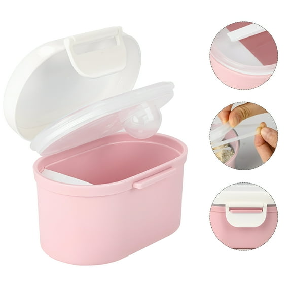 ACDANC Baby Formula Dispenser Portable Travel Milk Powder Formula Container Candy Fruit Snack Storage Container with Scoop