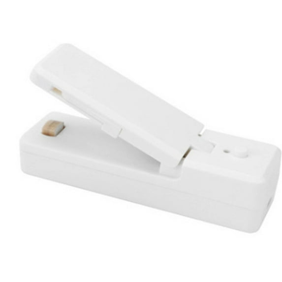 ACDANC Bag Sealer,Press Sealing Mini Bag Sealer,Quick Heat Seal Easy Open Compatibility Heat Sealer,White Charging