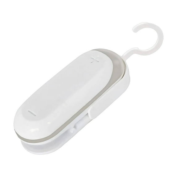 ACDANC Bag Sealer,Press to Seal Bag Sealer Heat Seal,Simple Operation Clean and Hygienic Bag Sealer Mini,White