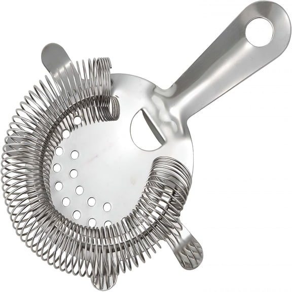 ACDANC Bar Strainer,4 Prongs,Bar Tools Bartender Accessories,Cocktail Shaker with Strainer,S/S